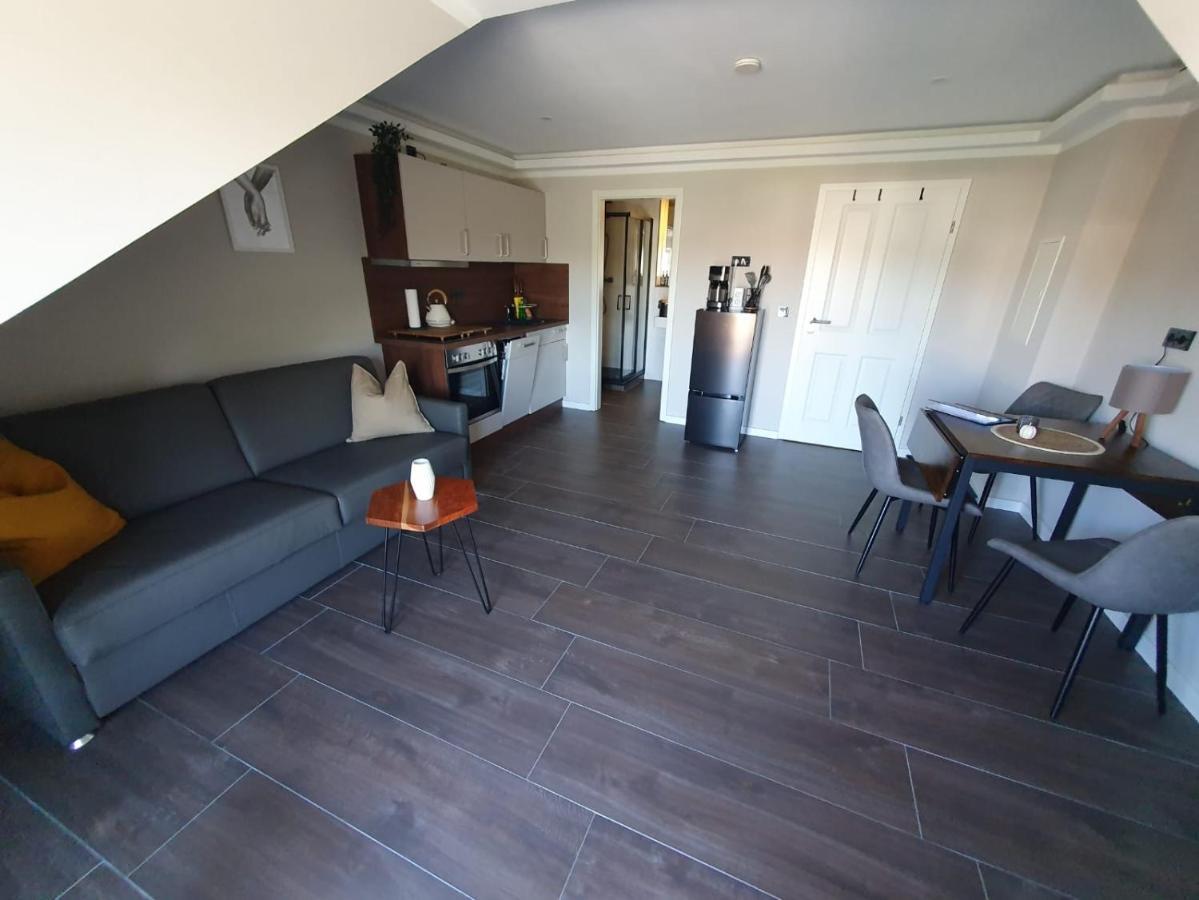 Neumuehler Hof- Ferienwohnung "Benjamin" Mit Grosser Privater Dachterasse Und Guter Anbindung In Die City Schwerin  Buitenkant foto