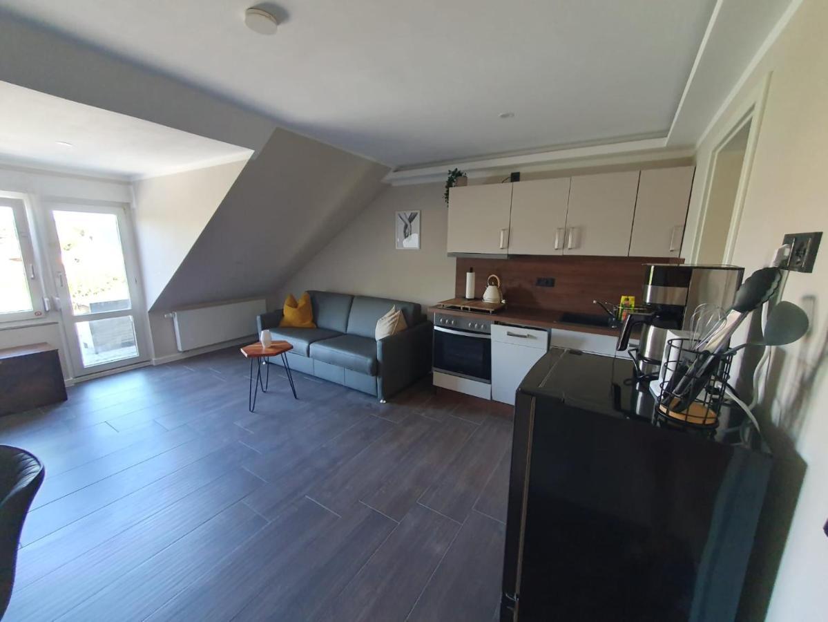 Neumuehler Hof- Ferienwohnung "Benjamin" Mit Grosser Privater Dachterasse Und Guter Anbindung In Die City Schwerin  Buitenkant foto