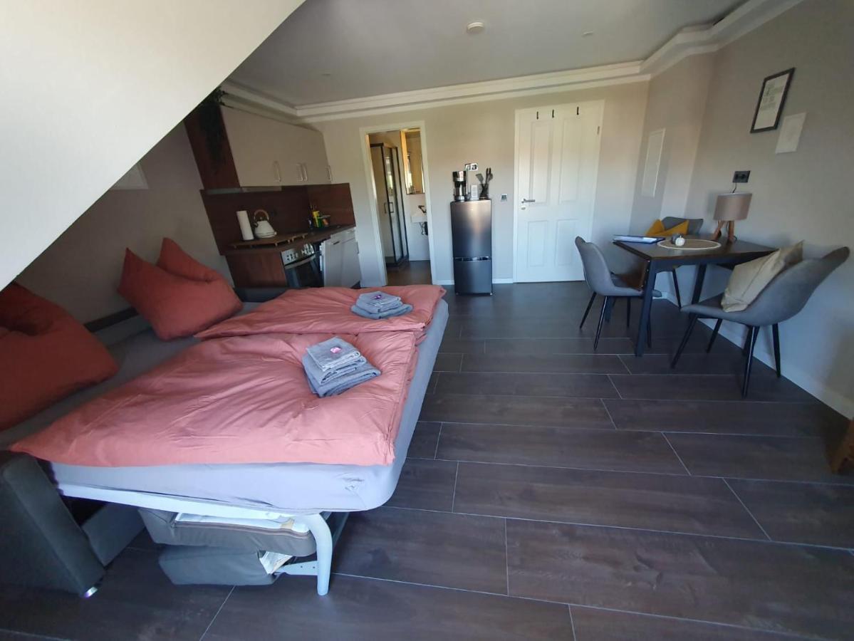 Neumuehler Hof- Ferienwohnung "Benjamin" Mit Grosser Privater Dachterasse Und Guter Anbindung In Die City Schwerin  Buitenkant foto